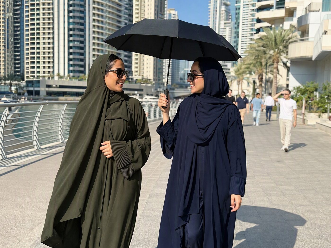 Shade on Dubai Marina