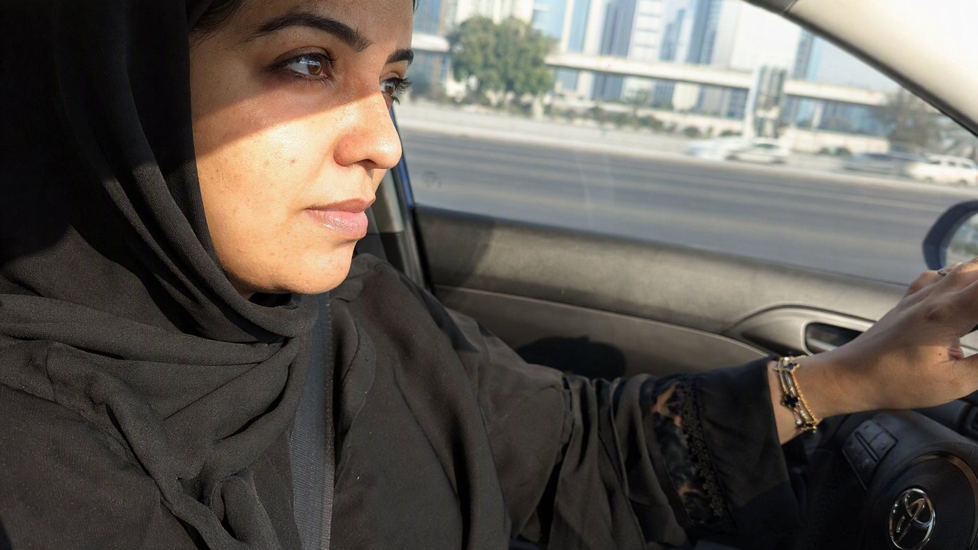 Sun through the driver window